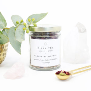 Pitta Tea Elemental Alchemy Spearmint, Fennel, Hibiscus, Rose