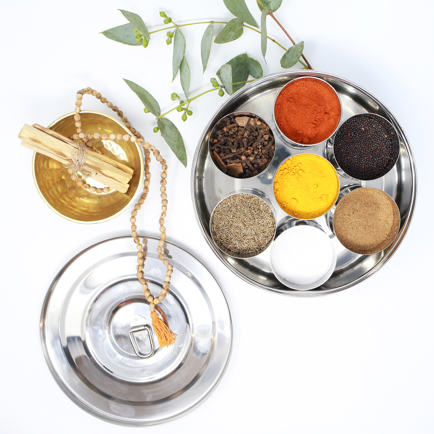 Basic Indian Spices, All About Spices Benefits, Indian Traditional Masala  Box